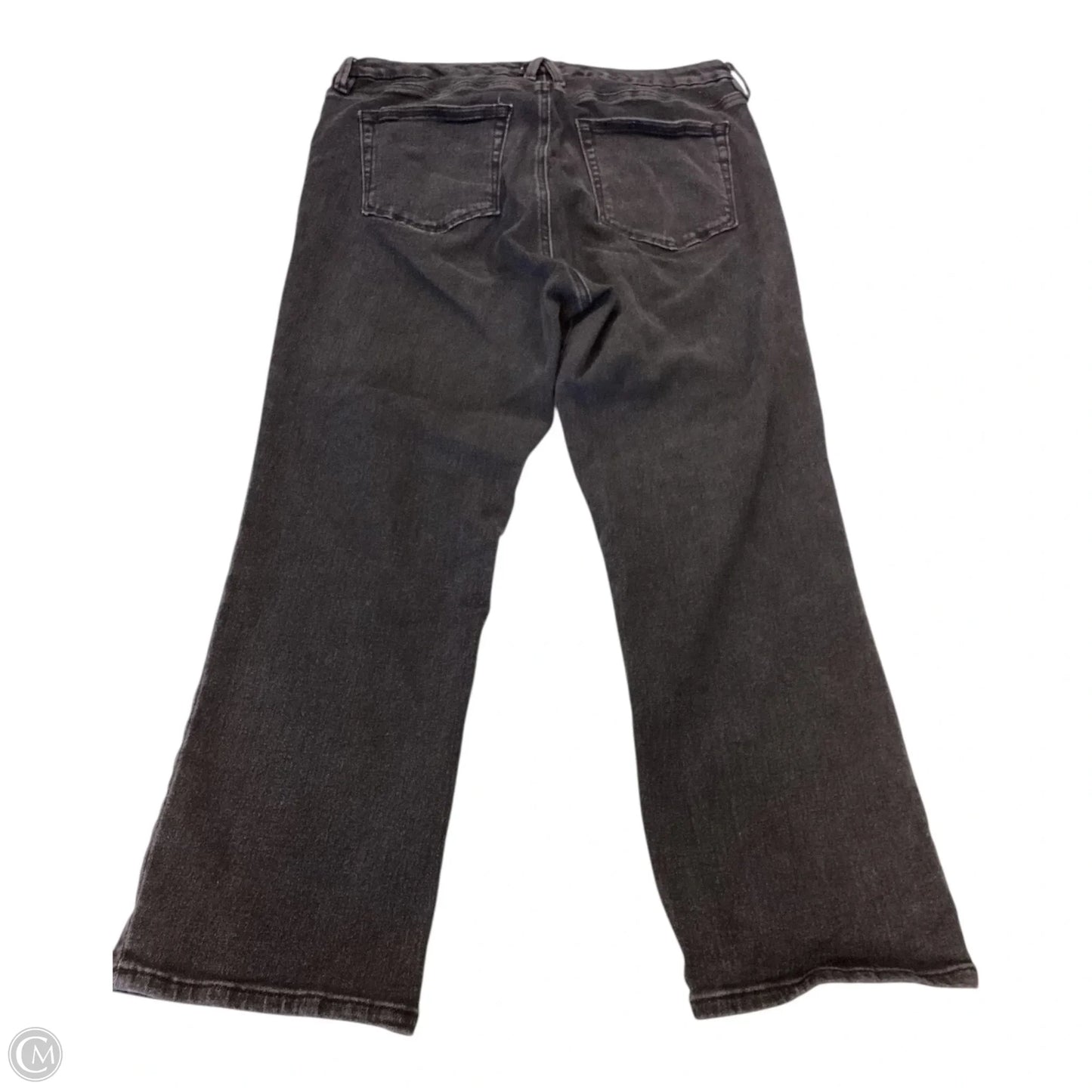 Jeans Skinny By Good American In Black, Size: 18