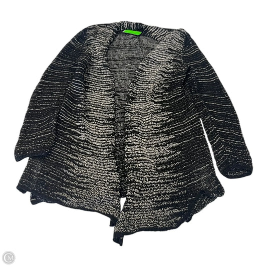Sweater Cardigan By Eileen Fisher In Black, Size: Mp