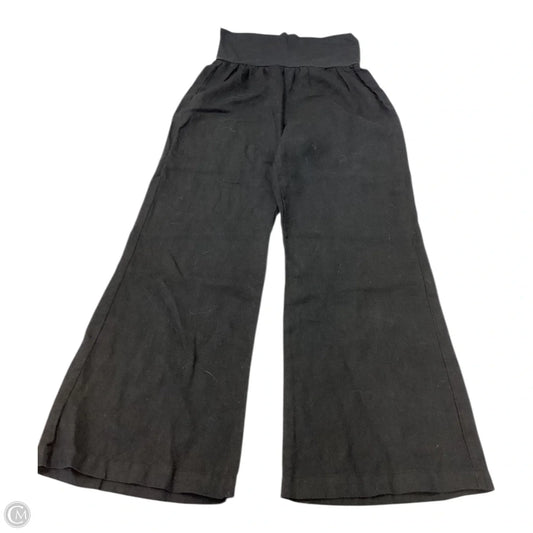 Pants Linen By Peck And Peck In Black, Size: L