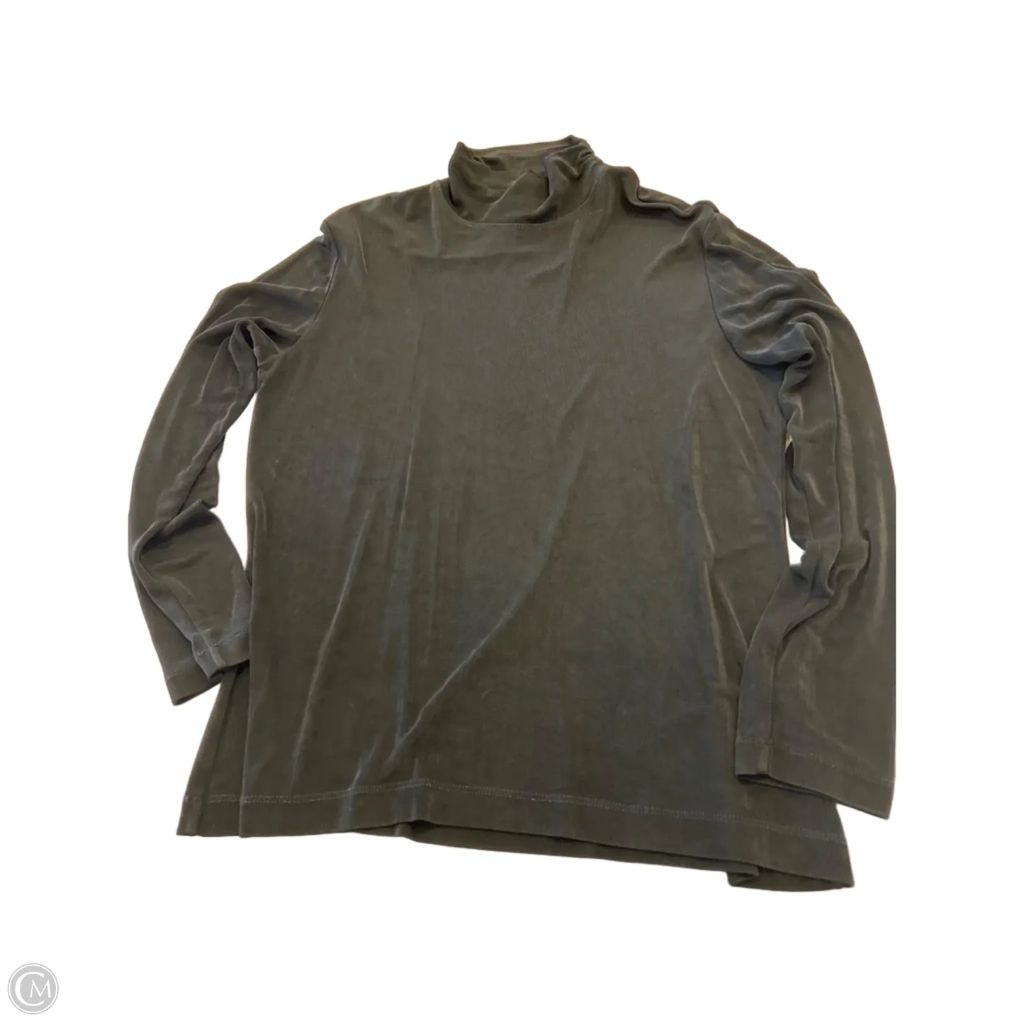 Top Long Sleeve By Chicos In Black, Size: L