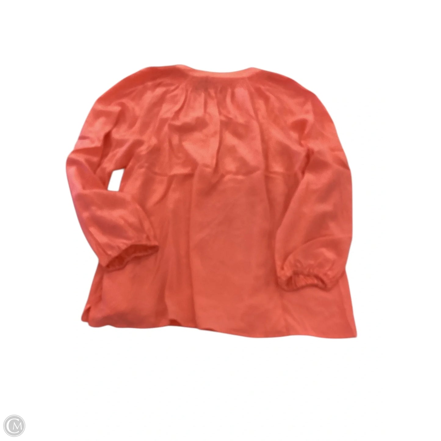 Top Long Sleeve Designer By Lilly Pulitzer In Orange, Size: Xl