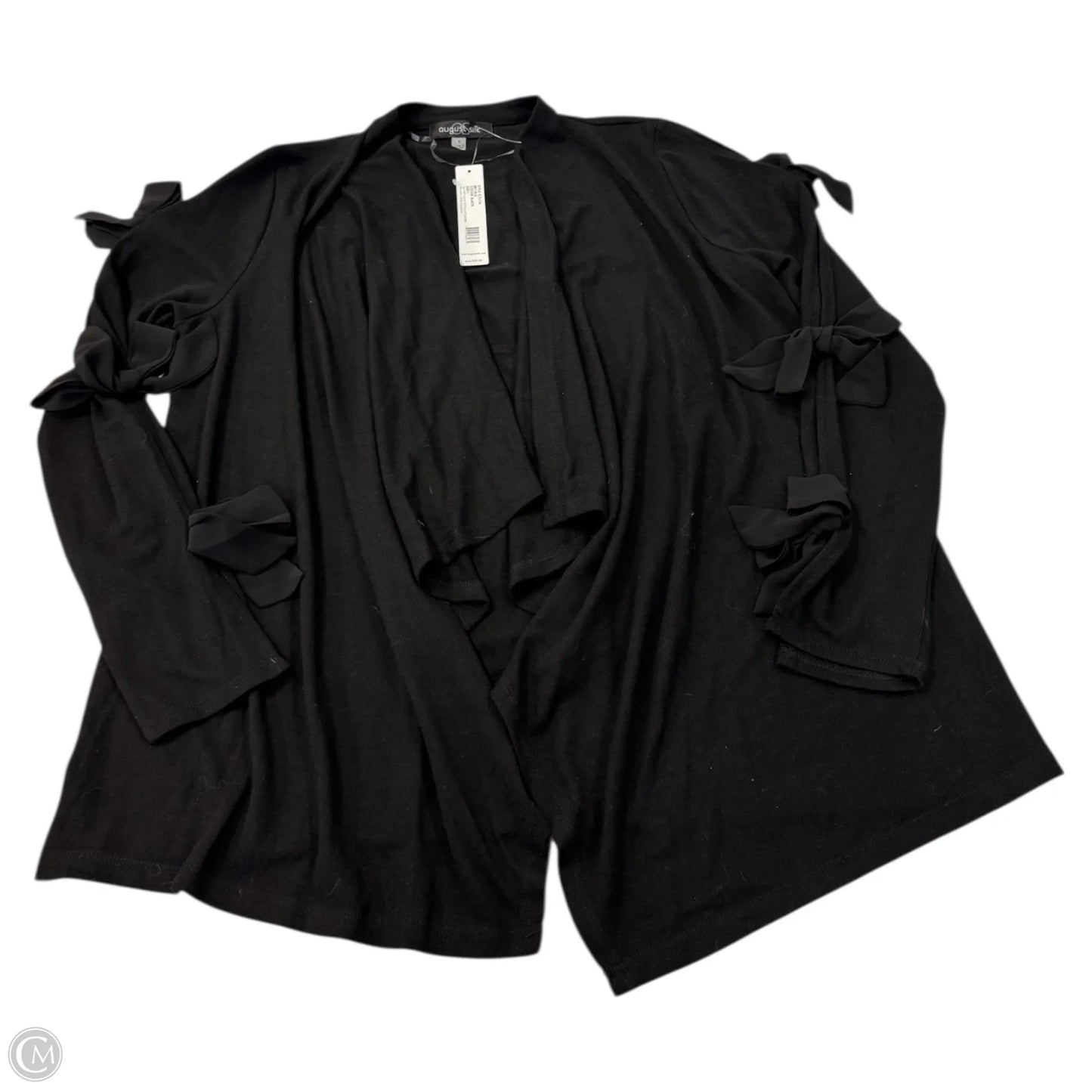 Cardigan By August Silk In Black, Size: L