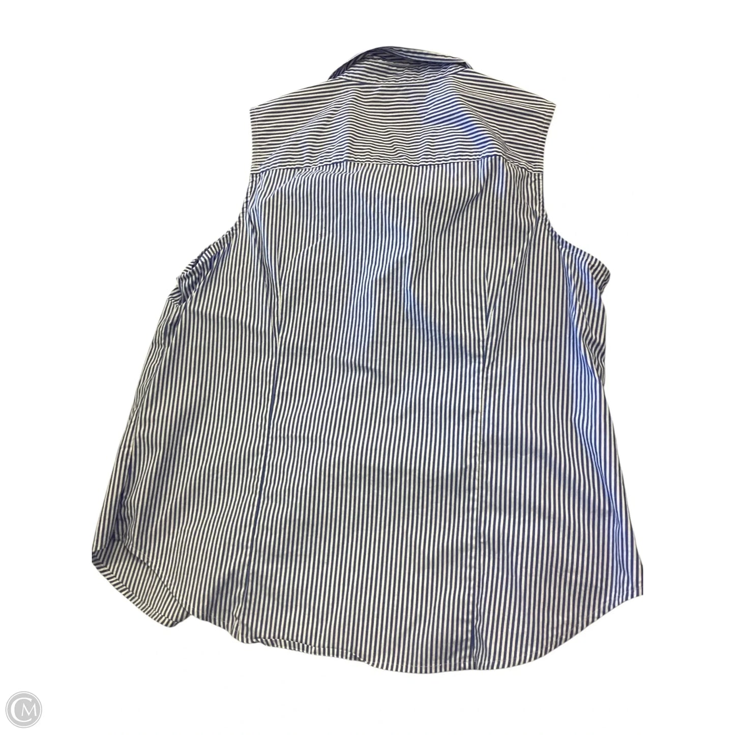 Top Sleeveless By J. Crew In Striped Pattern, Size: Xl