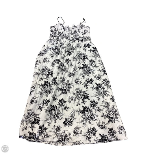 Dress Casual Maxi By Wayf In Black & White, Size: L