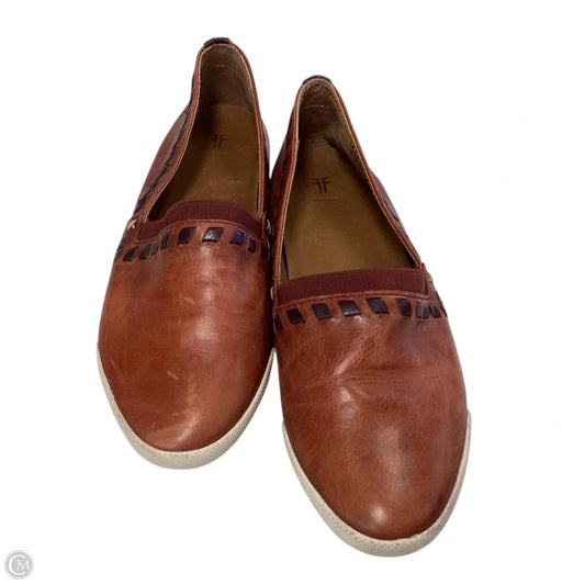 Shoes Designer By Frye In Brown, Size: 7.5