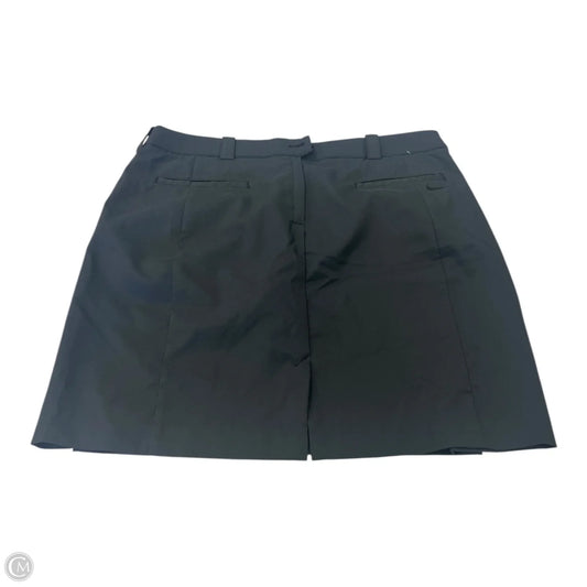 Athletic Skort By Nike In Black, Size: 12