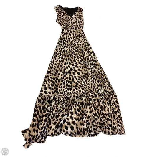 Dress Casual Maxi By Inc In Animal Print, Size: Sp