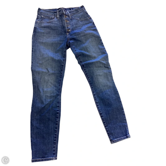Jeans Skinny By Lucky Brand In Blue Denim, Size: 2