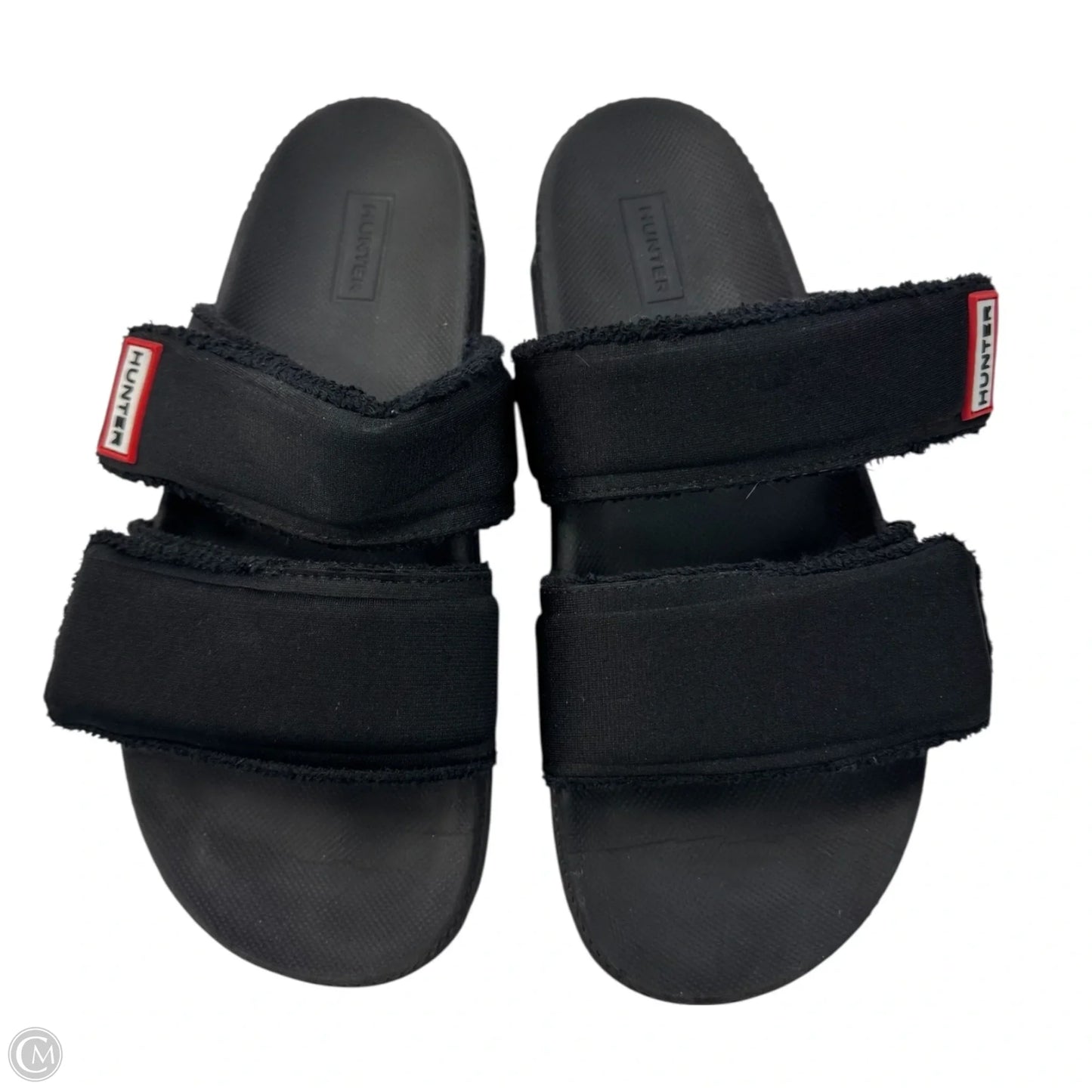 Sandals Flats By Hunter In Black, Size: 6