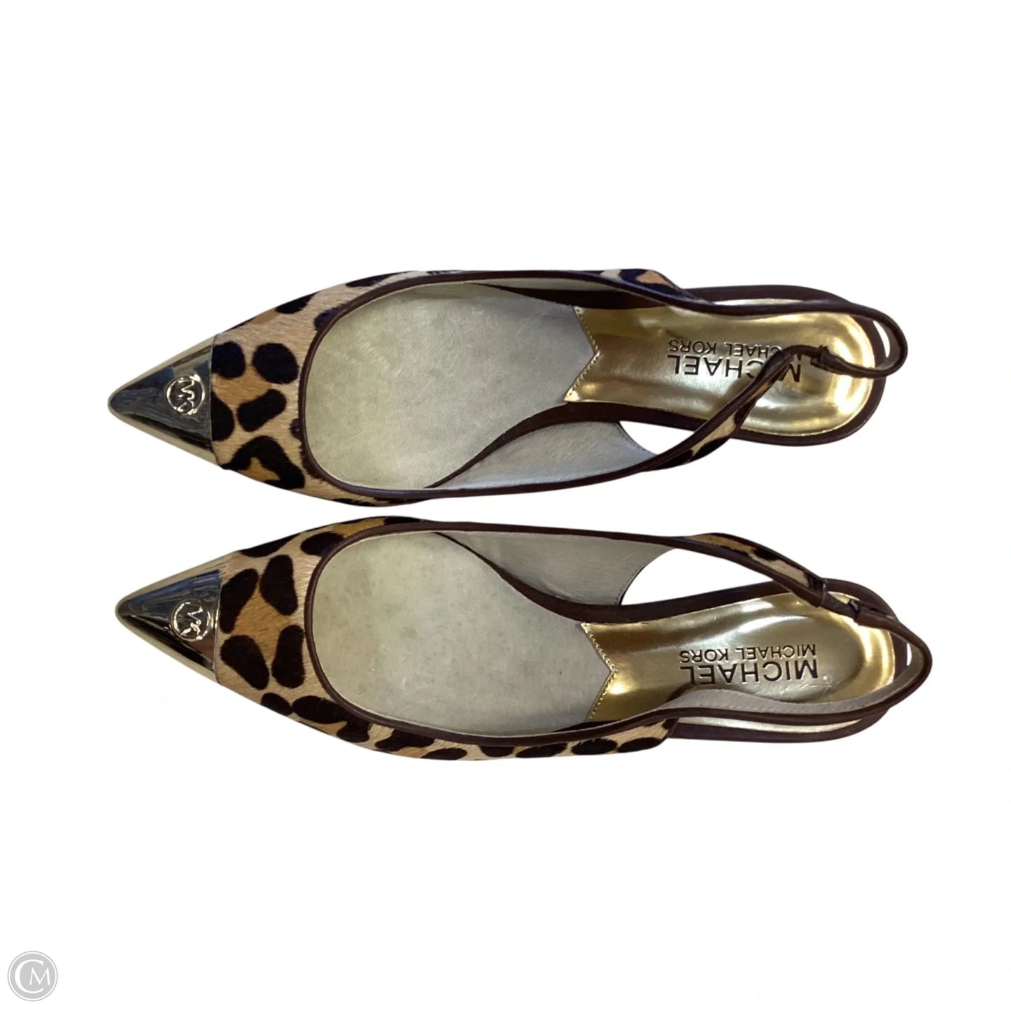 Shoes Heels Kitten By Michael By Michael Kors In Animal Print, Size: 8