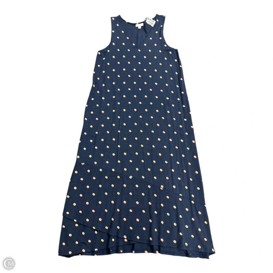Dress Casual Maxi By J. Jill In Polkadot Pattern, Size: S