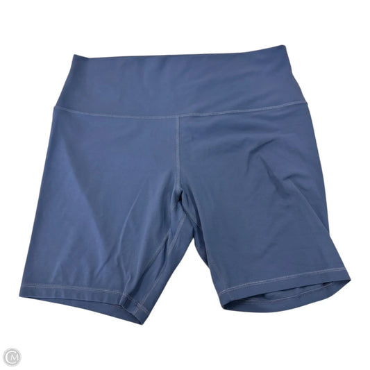 Athletic Shorts By Lululemon In Blue, Size: 14