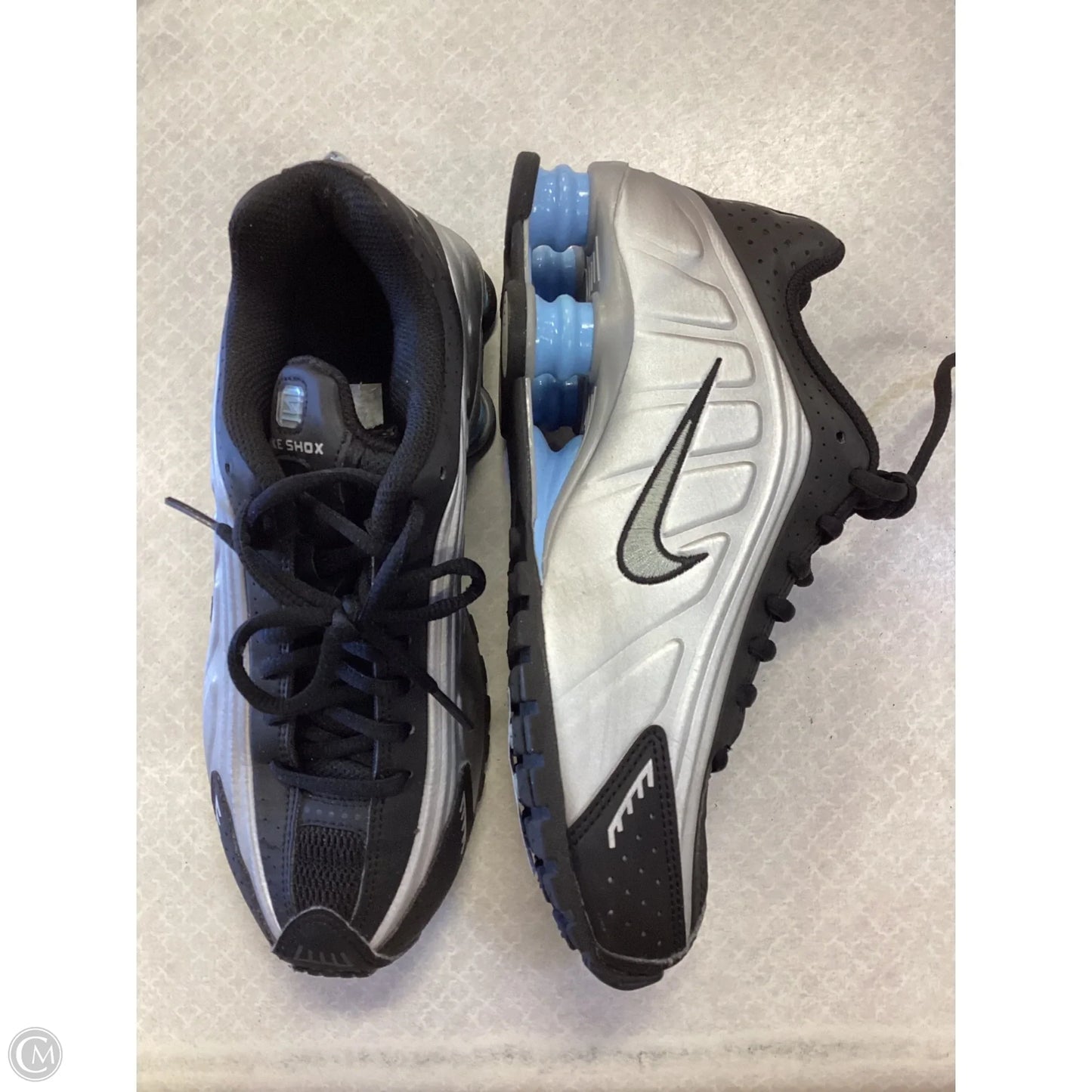 Shoes Athletic By Nike In Black & Grey, Size: 6