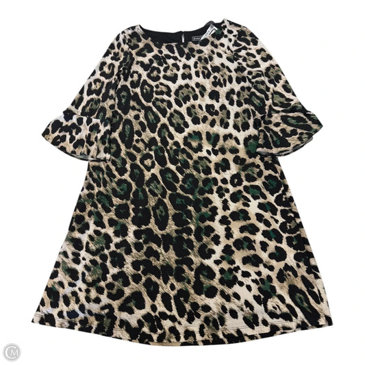Dress Casual Short By Jessica Howard In Animal Print, Size: 12
