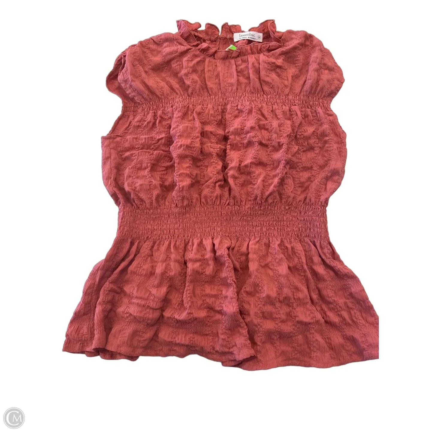 Top Short Sleeve By Clothes Mentor In Orange, Size: M
