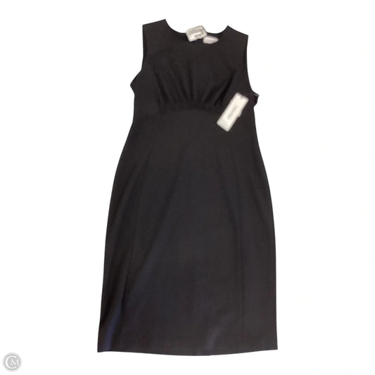 Dress Work By Calvin Klein In Black, Size: 10