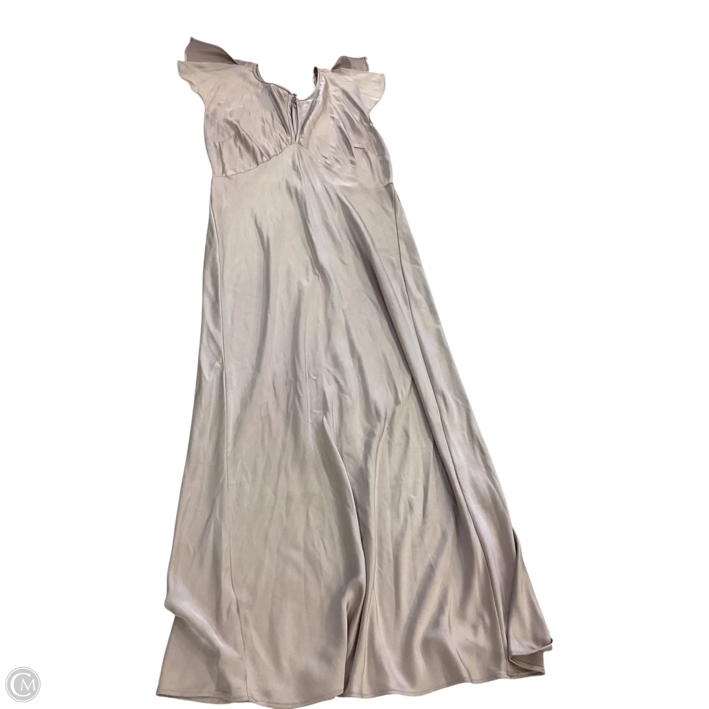 Dress Casual Maxi By Cmc In Tan, Size: L