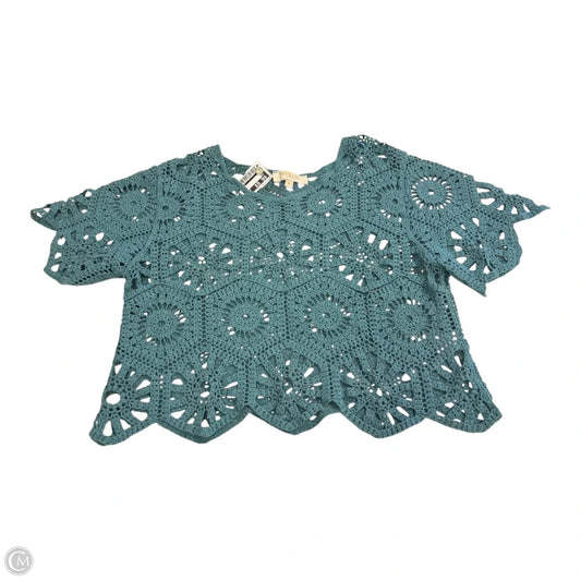Top Short Sleeve By Rebellion In Blue, Size: S