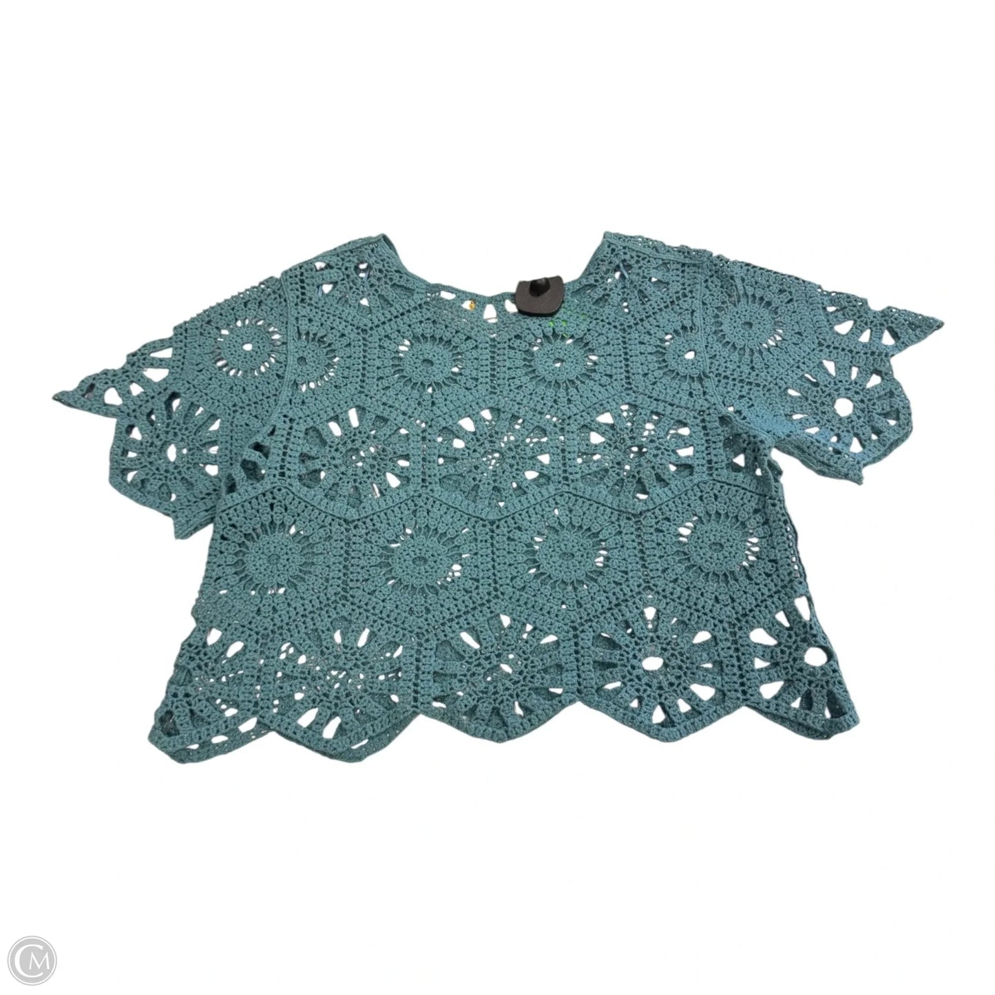 Top Short Sleeve By Rebellion In Blue, Size: S