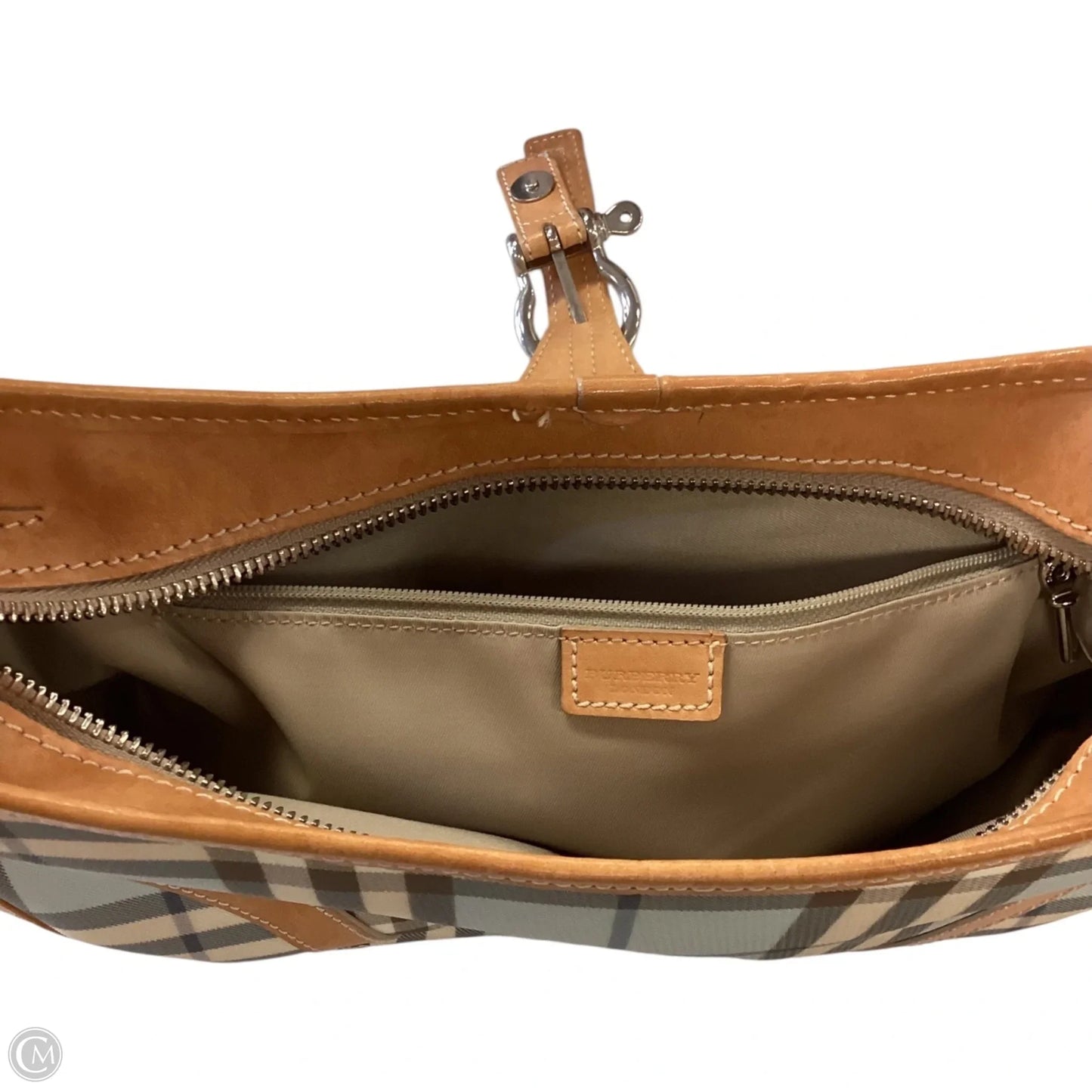 Handbag Luxury Designer By Burberry, Size: Medium
