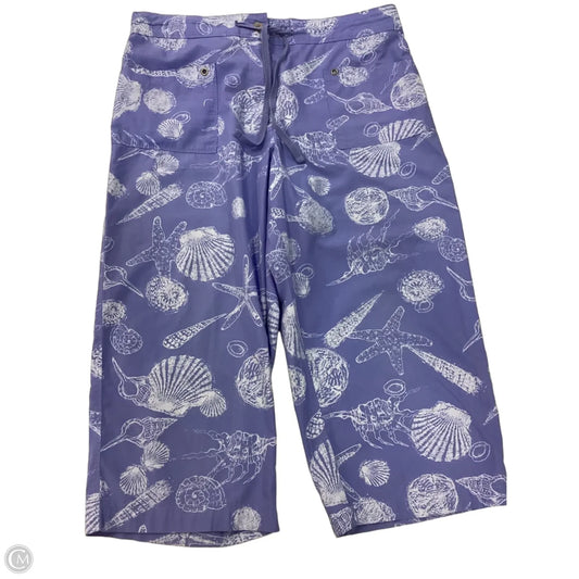 Capris By Clothes Mentor In Purple, Size: M