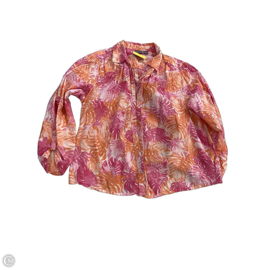 Top Long Sleeve By Laura Scott In Multi-colored, Size: Xl