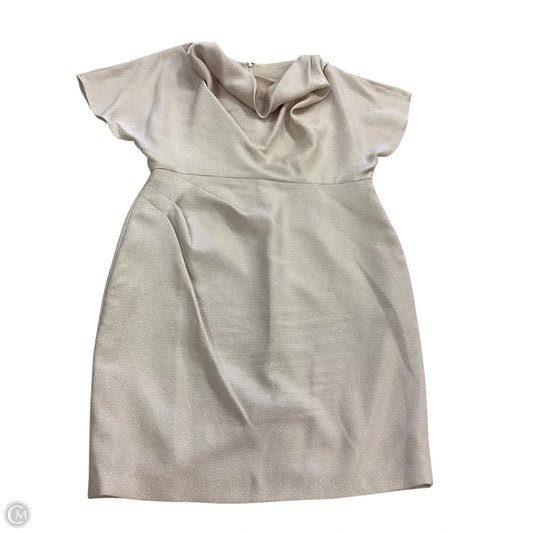 Dress Party Midi By Jones New York In Tan, Size: 16