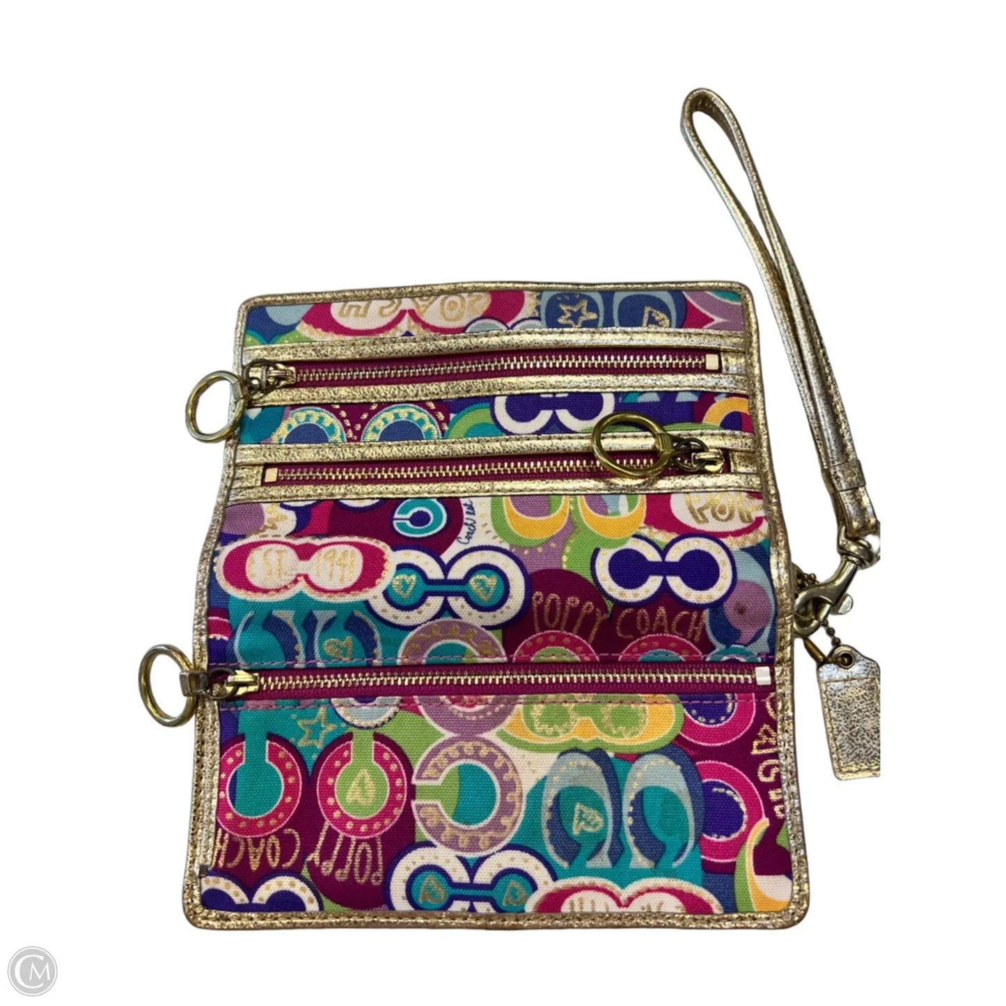 Wallet Designer By Coach, Size: Medium