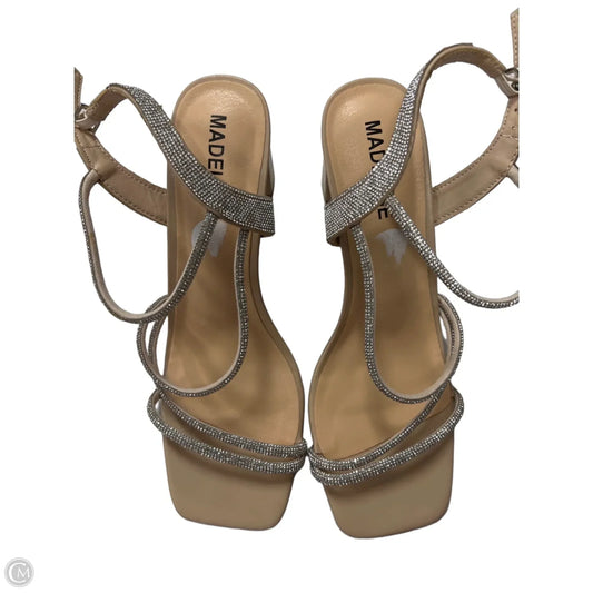 Shoes Heels Block By Madeline In Tan, Size: 9