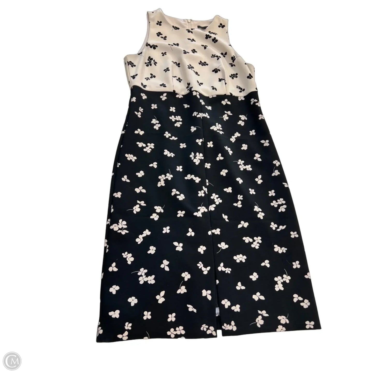 Dress Casual Short By Ann Taylor In Black & White, Size: 6