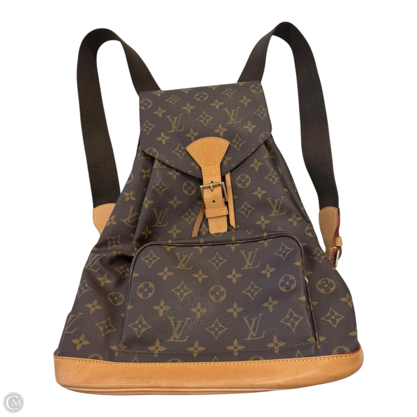 Backpack Luxury Designer By Louis Vuitton, Size: Medium