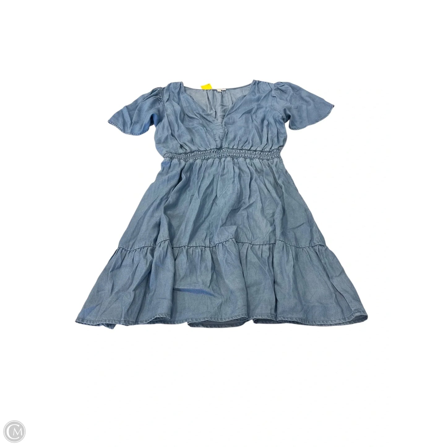 Dress Casual Short By Blu Pepper In Blue, Size: L