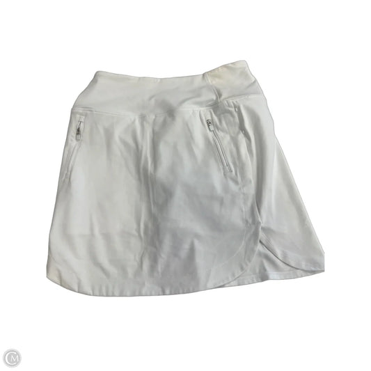 Athletic Skort By Athleta In White, Size: M