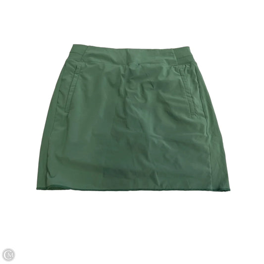 Athletic Skort By Athleta In Green, Size: 8