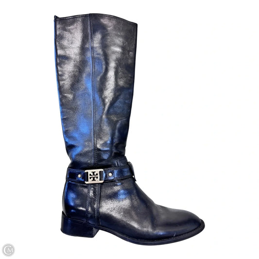Boots Designer By Tory Burch In Black, Size: 8.5