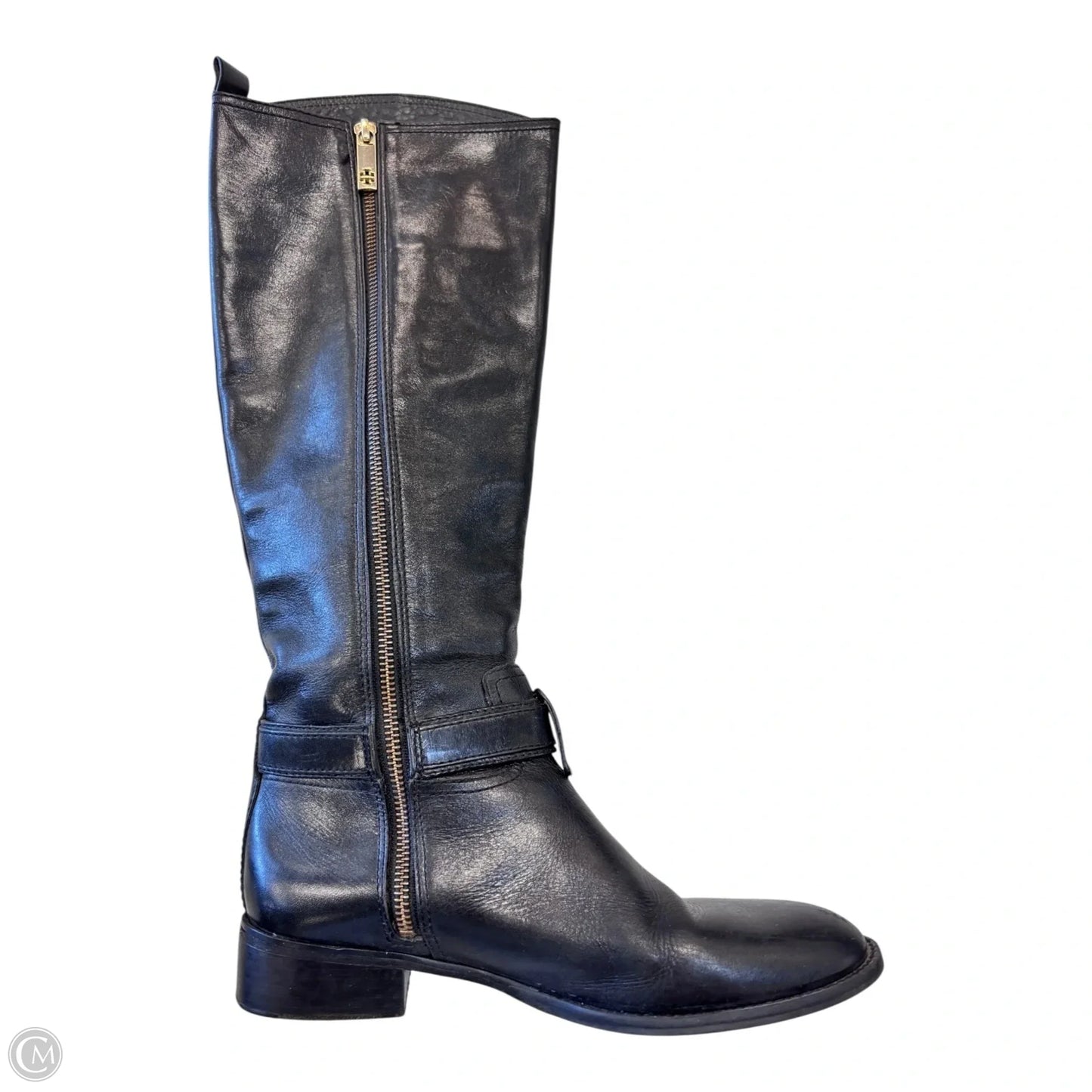 Boots Designer By Tory Burch In Black, Size: 8.5