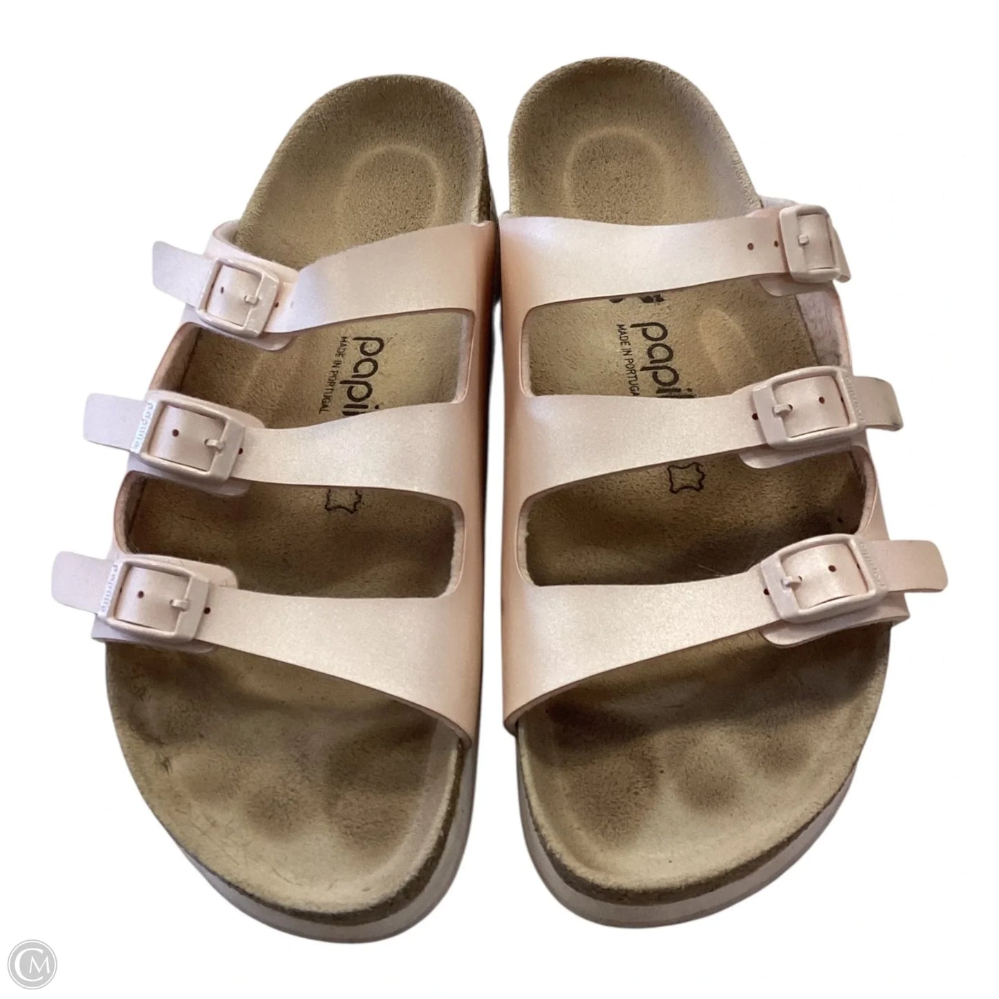 Sandals Flats By Clothes Mentor In Pink, Size: 8.5