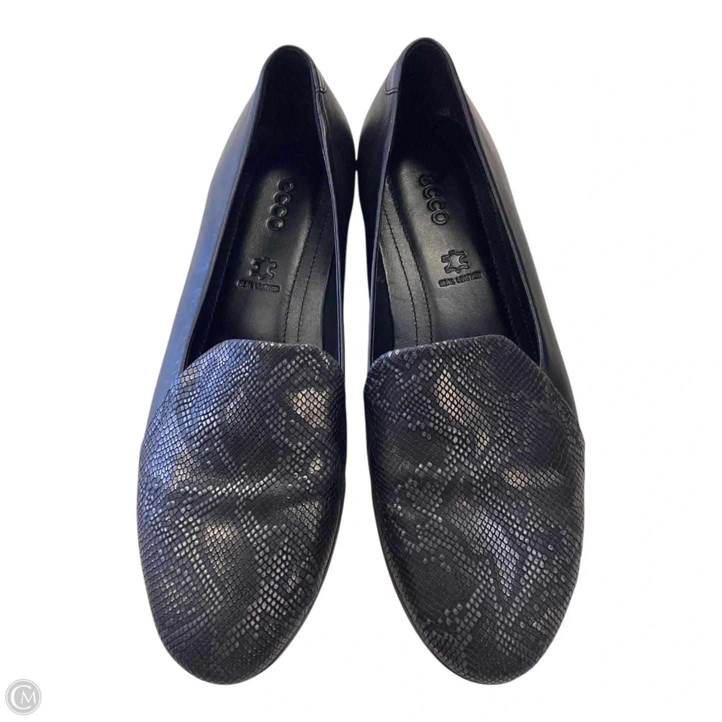 Shoes Flats By Ecco In Black, Size: 6.5