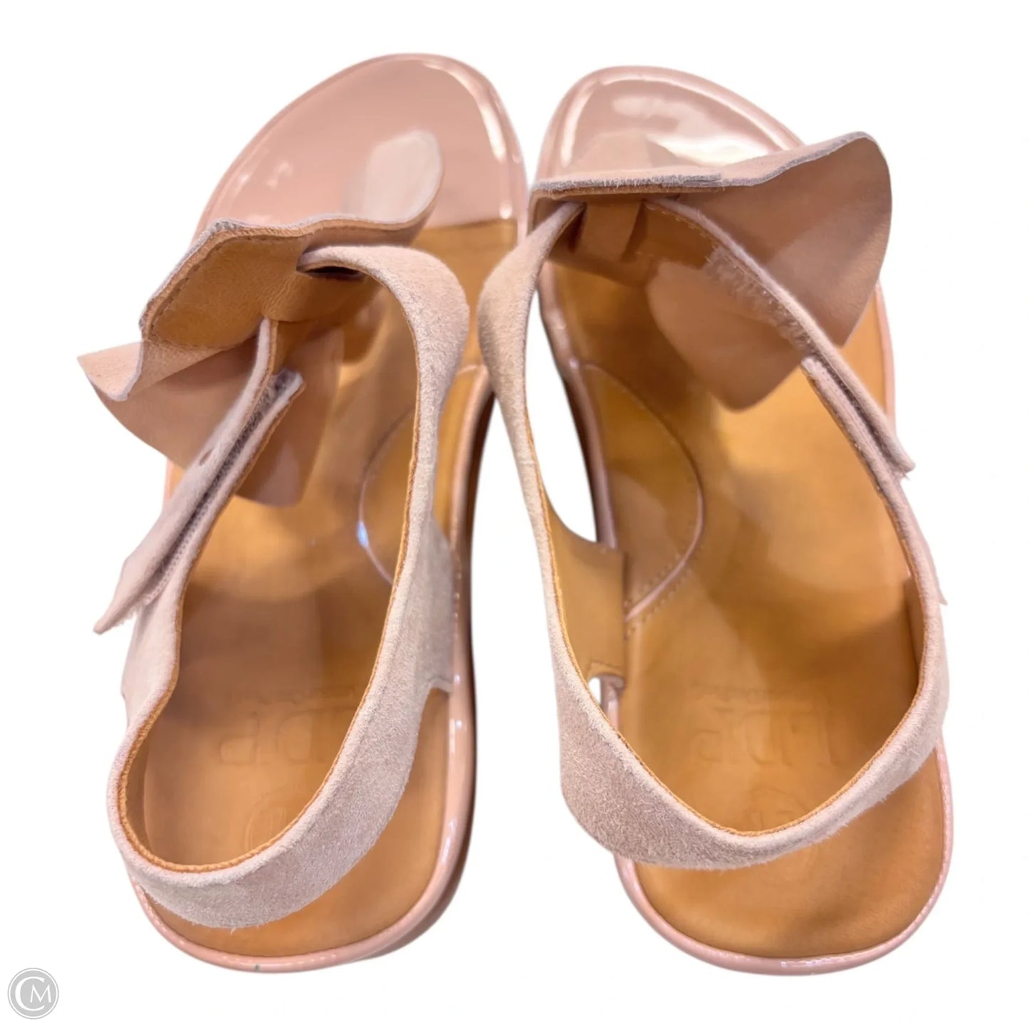 Sandals Heels Platform By Cmc In Tan, Size: 6.5