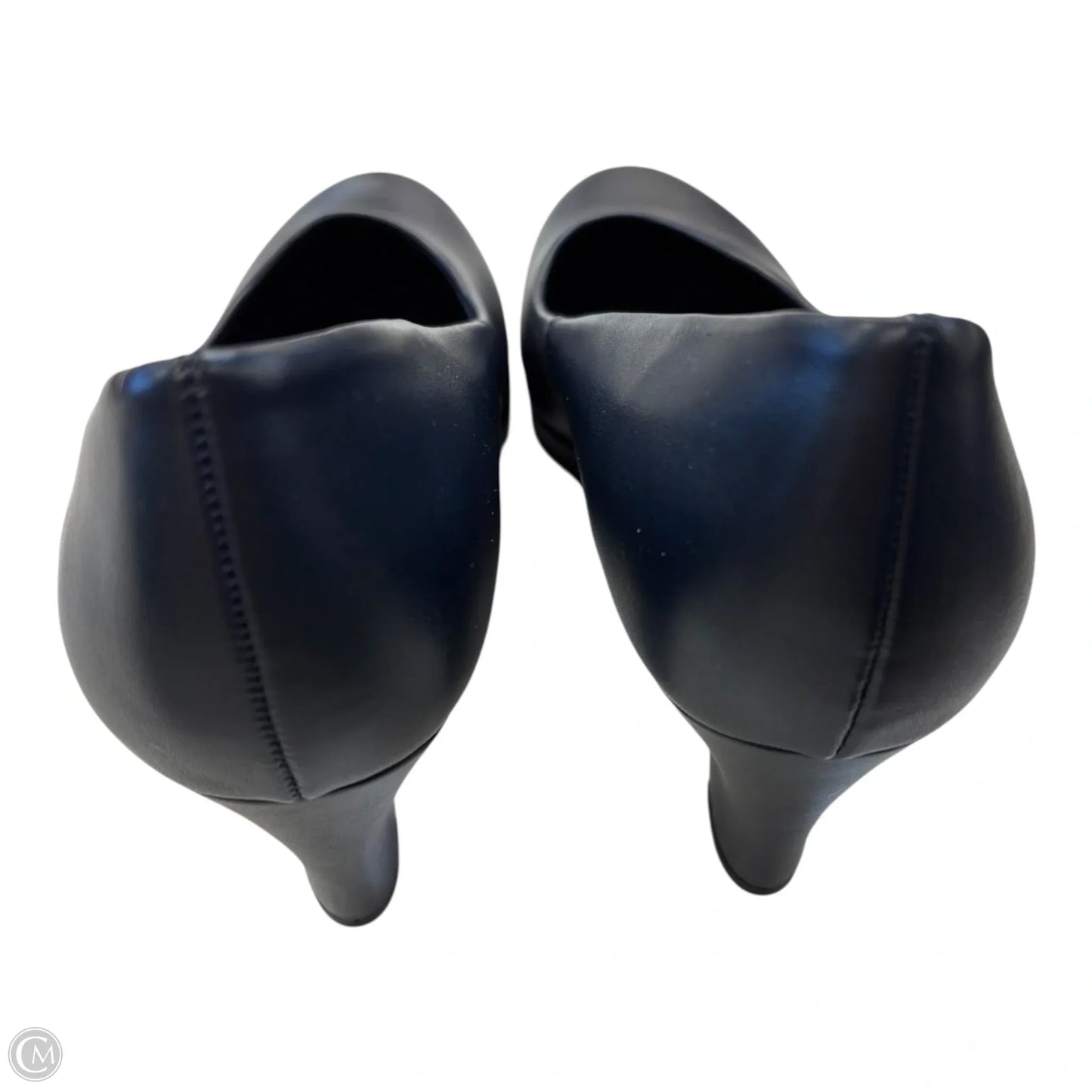Shoes Heels Platform By Easy Street In Navy, Size: 8.5
