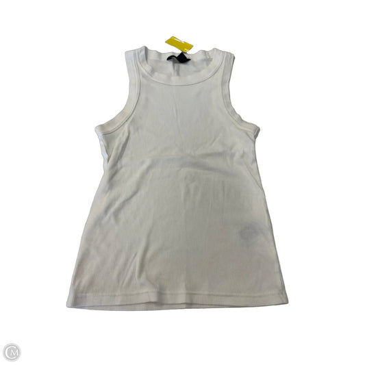 Tank Top By Banana Republic In White, Size: S