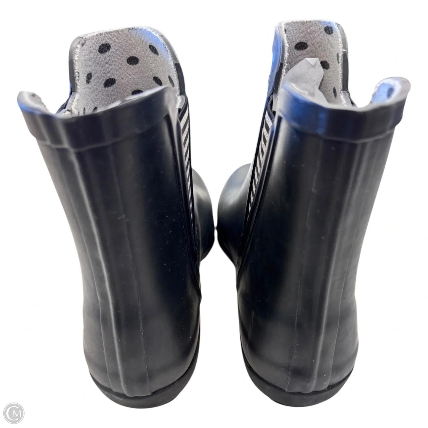 Boots Rain By London Fog In Black, Size: 8