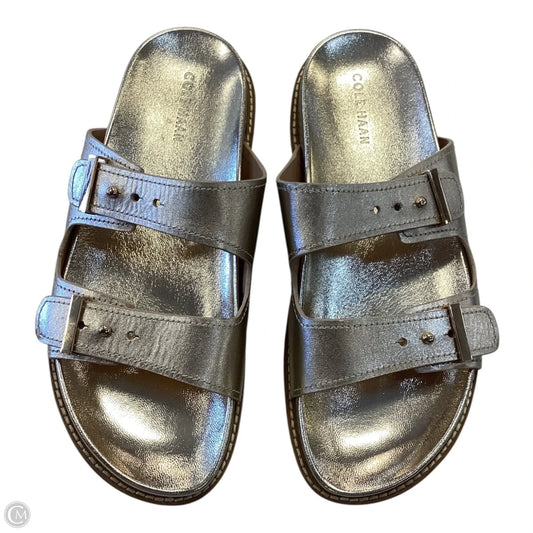 Sandals Flats By Cole-haan In Gold, Size: 9