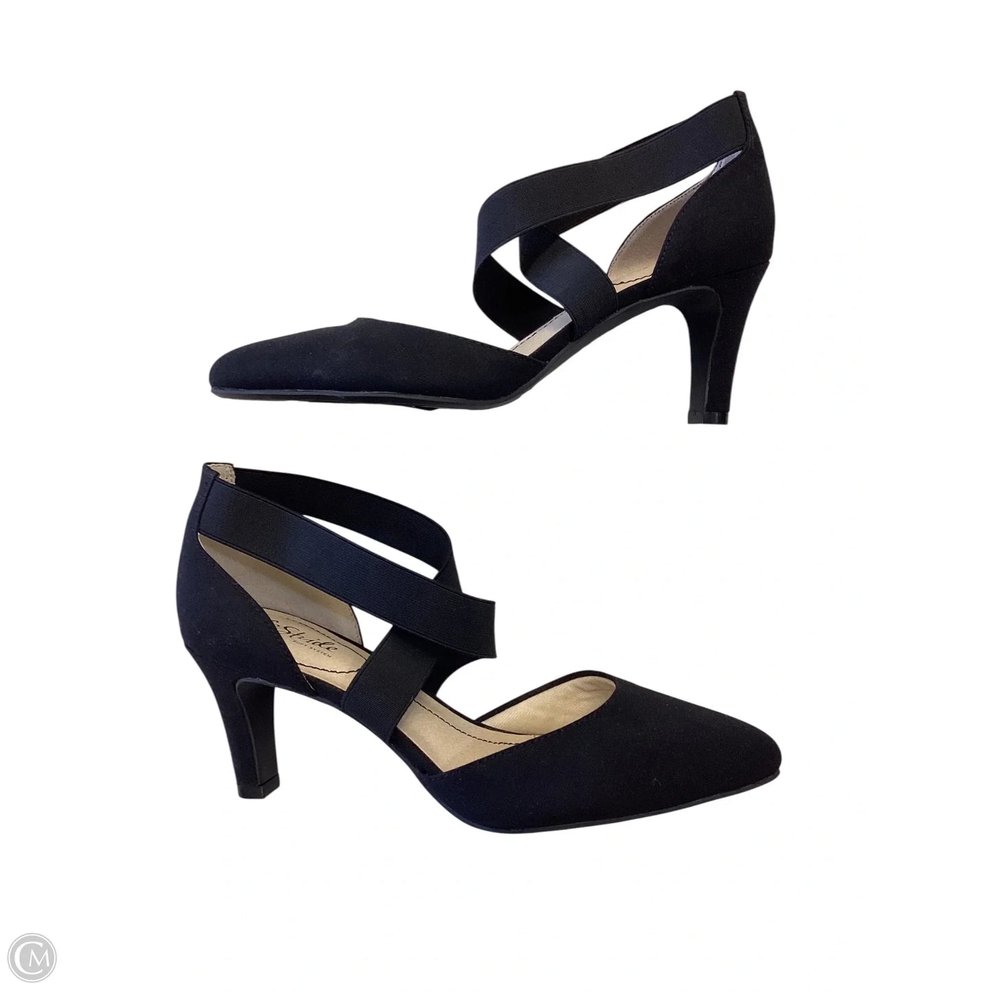 Shoes Heels Kitten By Life Stride In Black, Size: 8.5