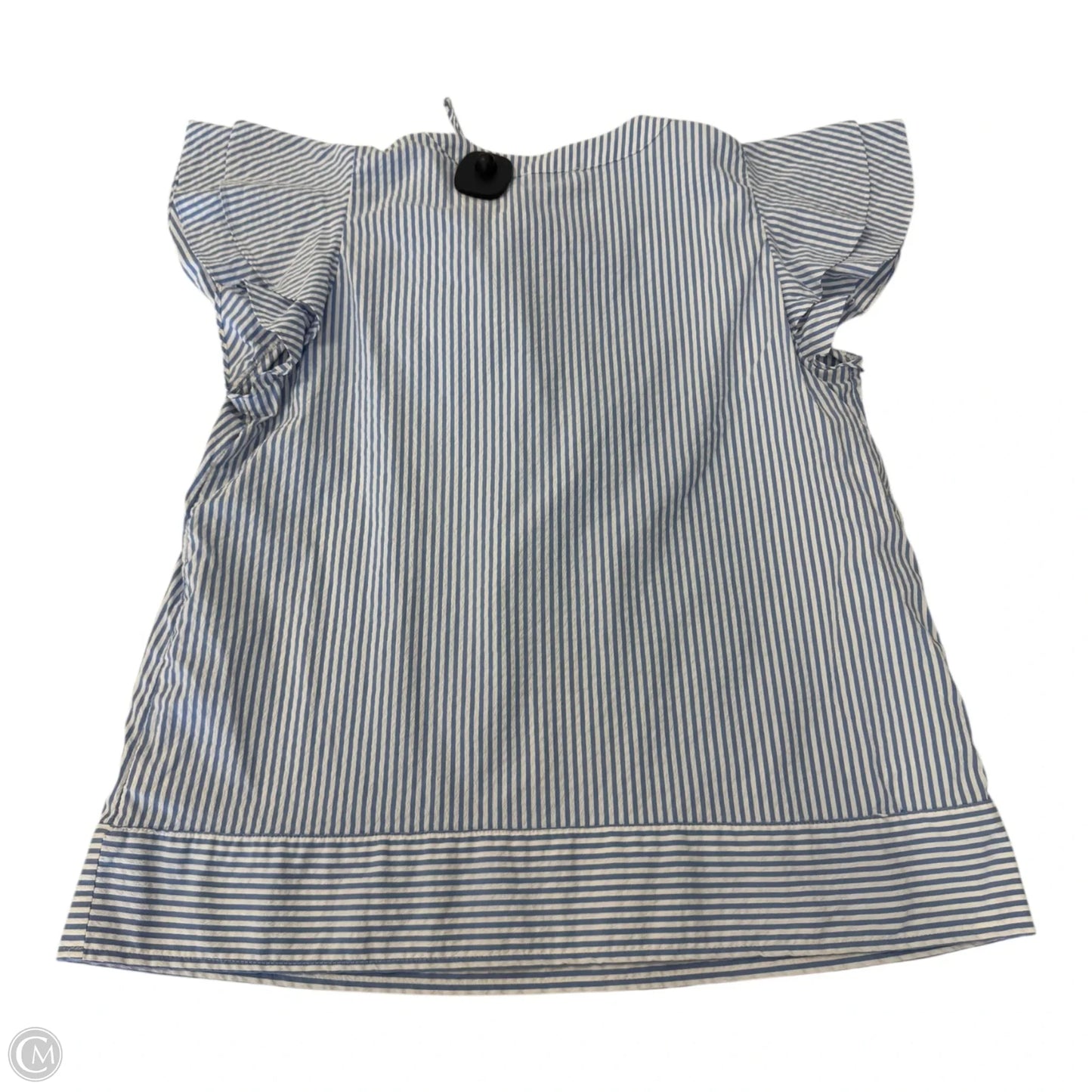 Top Short Sleeve By Vineyard Vines In Striped Pattern, Size: M