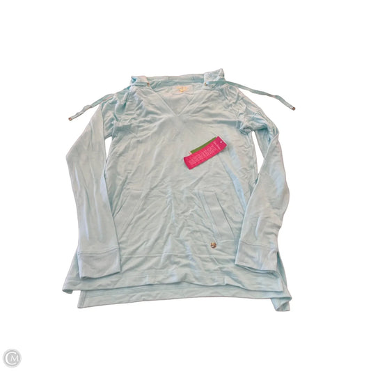 Top Long Sleeve Designer By Lilly Pulitzer In Blue, Size: Xs