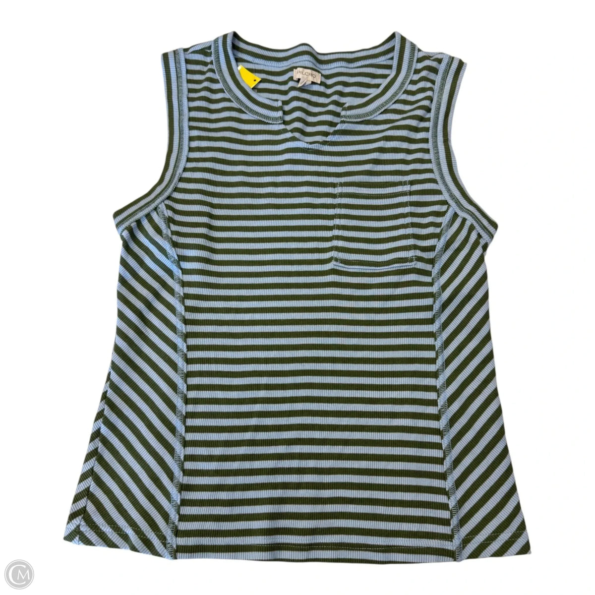 Tank Top By Pilcro In Striped Pattern, Size: L