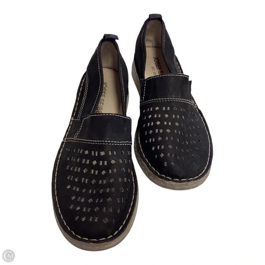 Shoes Flats By Josef Seibel In Black, Size: 8
