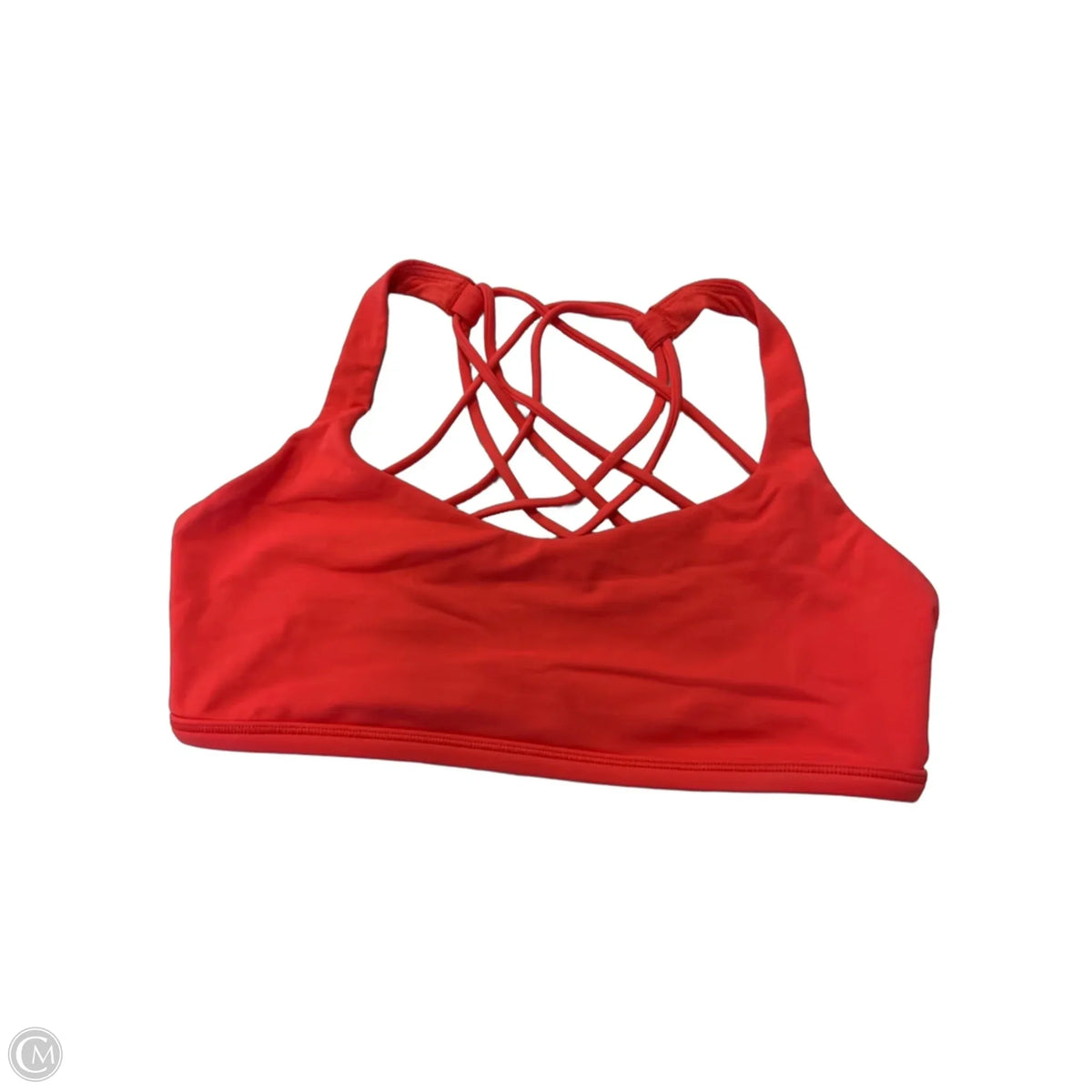 Athletic Bra By Lululemon In Red, Size: 6