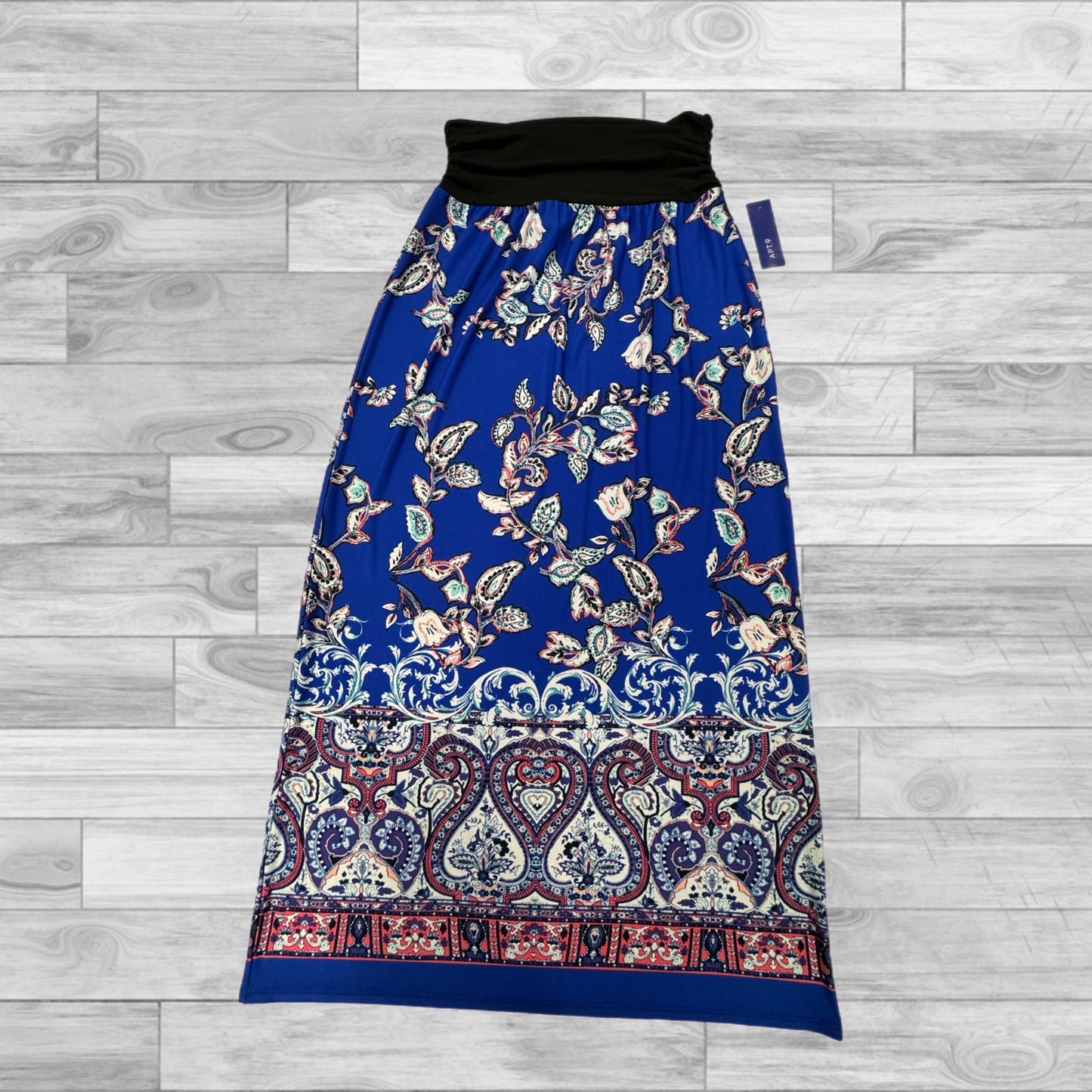 Blue Skirt Maxi Apt 9, Size Xl